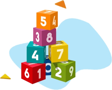 Math blocks decoration